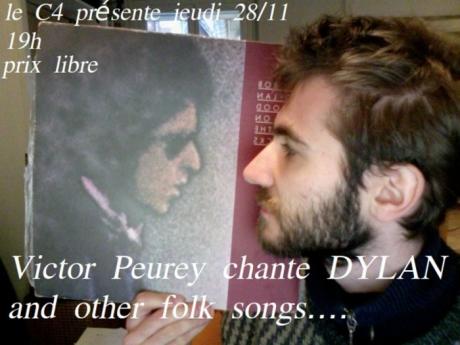 Victor Peurey chante Dylan