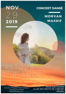 Retour d'Iralnde avec Morvan Massif trio