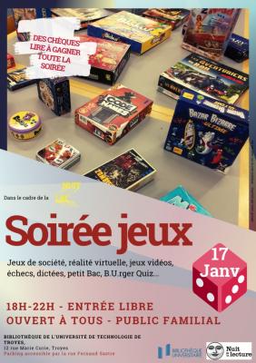 Soirée jeux