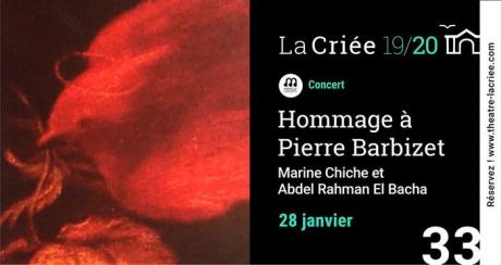 Hommage à Pierre Barbizet