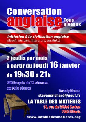 Conversation Anglaise