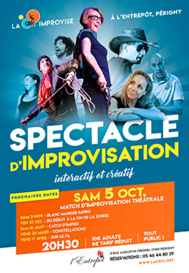 Th&eacute;&acirc;tre d'improvisation &agrave; P&eacute;rigny